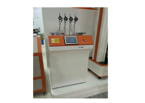 HDT VICAT Testing Machine used in control laboratories to evaluate thermal properties of plastics and polymers accurately