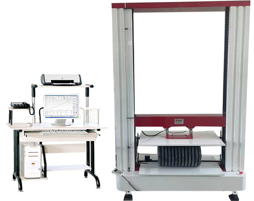 Tester universale elettronico di forza di pelatura della macchina di prove di resistenza alla trazione 5KN del tessuto