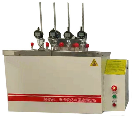 La macchina di prova di Astm D648 il Hdt Vicat ha automatizzato