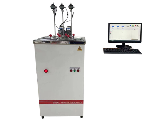 Iso 75 Astm D 648 Hdt Macchina Di Prova Vicat In Deformazione Termica