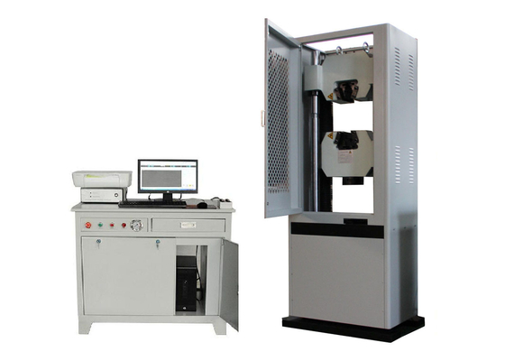 macchina di prove universale idraulica 600kN con il certificato imputabile di calibratura