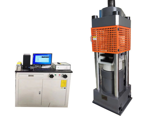 Test di resistenza alla pressione della macchina di prova servoidraulica a controllo informatico