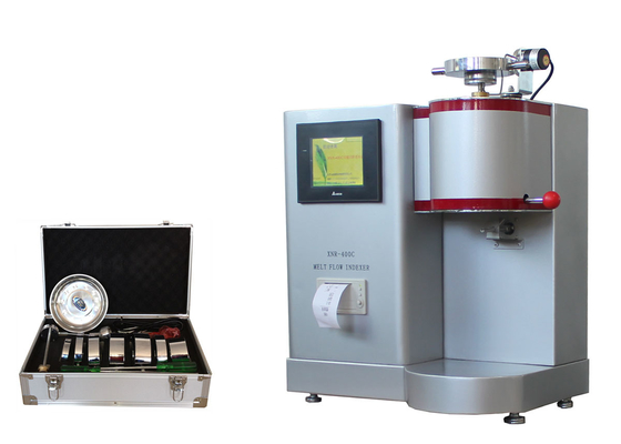 Tester di indice di flusso di fusione per taglio automatico per l'industria plastica e petrolchimica