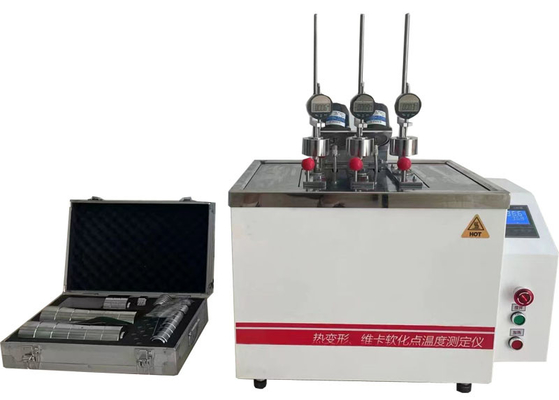 Deformazione termica / VICa Testatore di temperatura del punto di ammorbidimento Adottare sistema di controllo HMI PLC