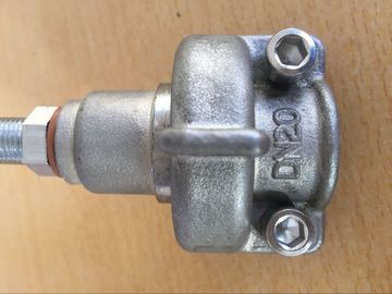 A metà rotondo cappuccio protettivo della macchina di prova di pressione di forma del vaso l'idro, chiusure dell'estremità del tubo di 20mm