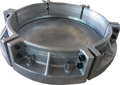 DN 710mm PE PVC cappucci per la prova idrostatica con le norme ASTM D 1598/1599