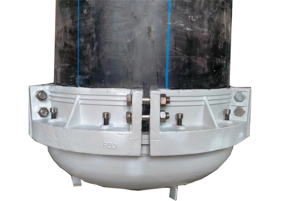 DN 800 mm Tappo di prova idrostatico per tubi in plastica in pvc con norme ASTM D 1598/1599