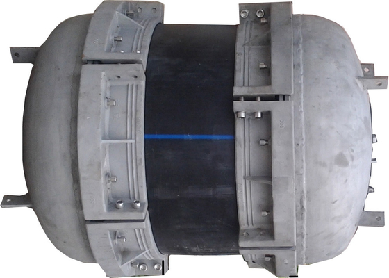 DN 900mm PVC PE Cappotti di fine di tubi di plastica con tappo di prova idrostatico ASTM D 1598/1599