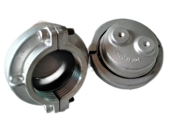2 pollici 60,3 mm Cappotti in acciaio inossidabile per tubi in PVC PP