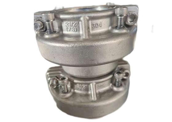 2.5 pollici 73 mm tappi in acciaio inossidabile per tubi in PVC PP ad alta resistenza alla pressione