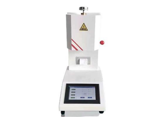 Misurare il flusso di massa, il flusso di fusione e il flusso di volume con apparecchiature con indice di flusso di fusione materiali plastici