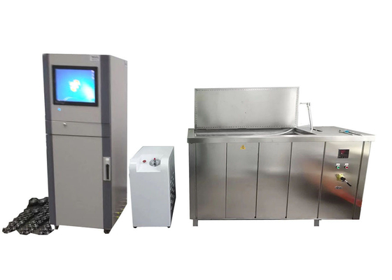 La macchina di prova della pressione idrostatica serve allo scopo di misurare la tolleranza alla pressione interna di tubi, raccordi e assemblaggi termoplastici utilizzati per il trasporto di fluidi