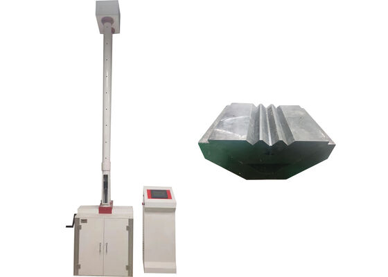 Attrezzatura per prove con martello a caduta che fornisce prove di impatto a strappo sul peso di caduta per tubi e fogli di plastica rigidi secondo lo standard JB T9389
