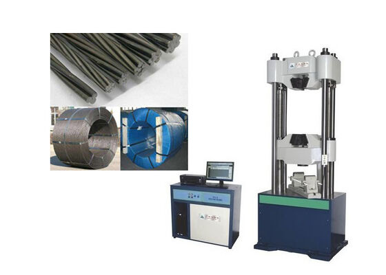 Macchina per prove servoidrauliche dotata di sistema di presa idraulico gestito da pulsantiera per prove sui materiali di facile utilizzo