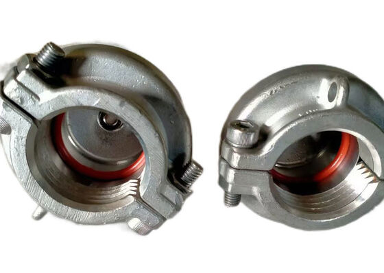 Cappucci terminali per tubi in plastica resistente con dispositivo di struttura di tipo A adatto per prove di pressione idrostatica e scoppio