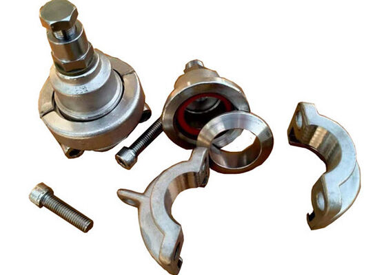 Cappucci terminali per tubi in plastica resistenti progettati per test di pressione idrostatica con guarnizione O-ring per tubi in plastica da 25 mm