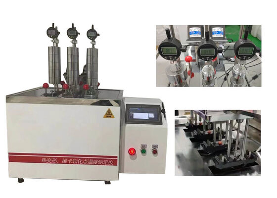 Macchina di prova HDT VICAT che fornisce test coerenti sulle proprietà termiche per plastica, gomma, nylon e materiali isolanti
