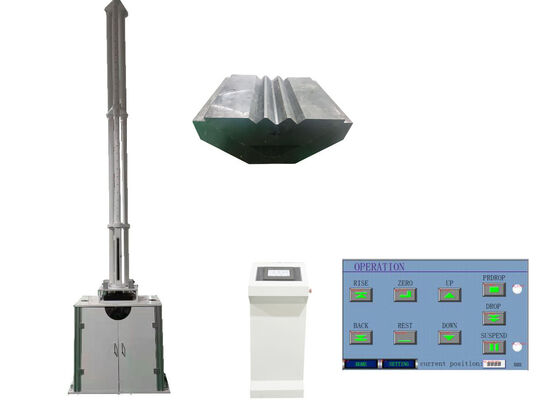Attrezzatura per prove con martello cadente adatta per valutare la tenacità e la resistenza dei materiali in condizioni di impatto controllato