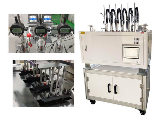 Soluzione di test avanzata HDT VICAT Testing Machine per l'analisi della deformazione termica e della temperatura di rammollimento dei campioni polimerici