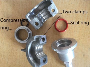 diametro esterno di plastica della prova di pressione del tubo di Fpr dei cappucci protettivi del tubo del PVC del φ 25mm 65*65mm