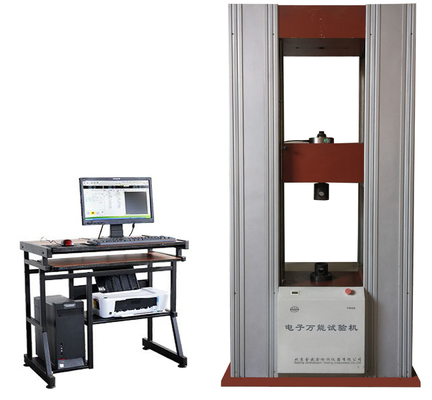Macchina di prove universale elettronica di tensione di tirata del metallo di Astm 300kn